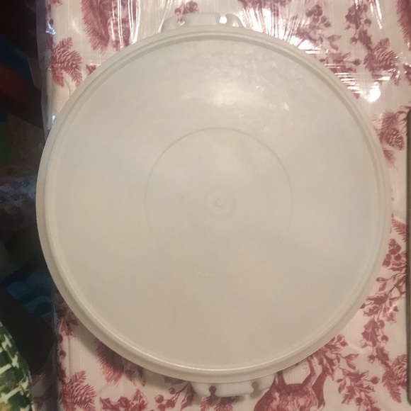 12 inch Round Divided Tupperware Bowl - Picture 11 of 12